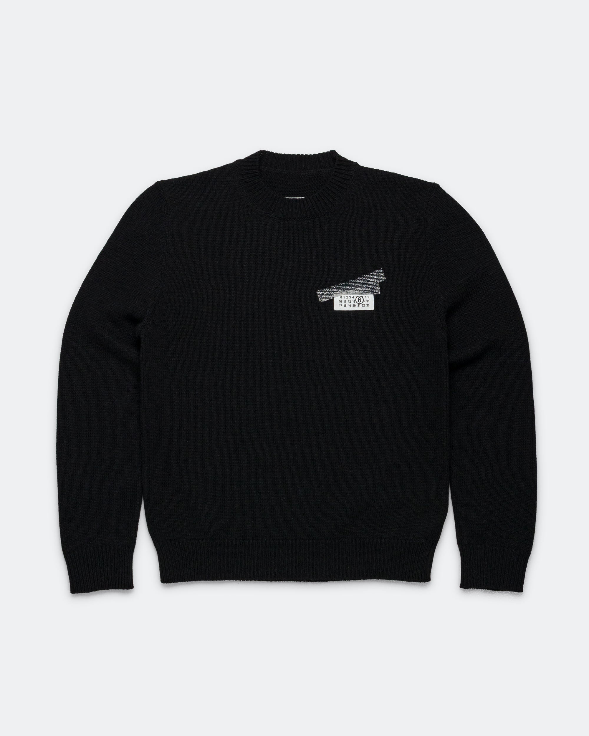 Оригінальна Numbers Logo Crewneck Sweat Maison margiela – боковий вид