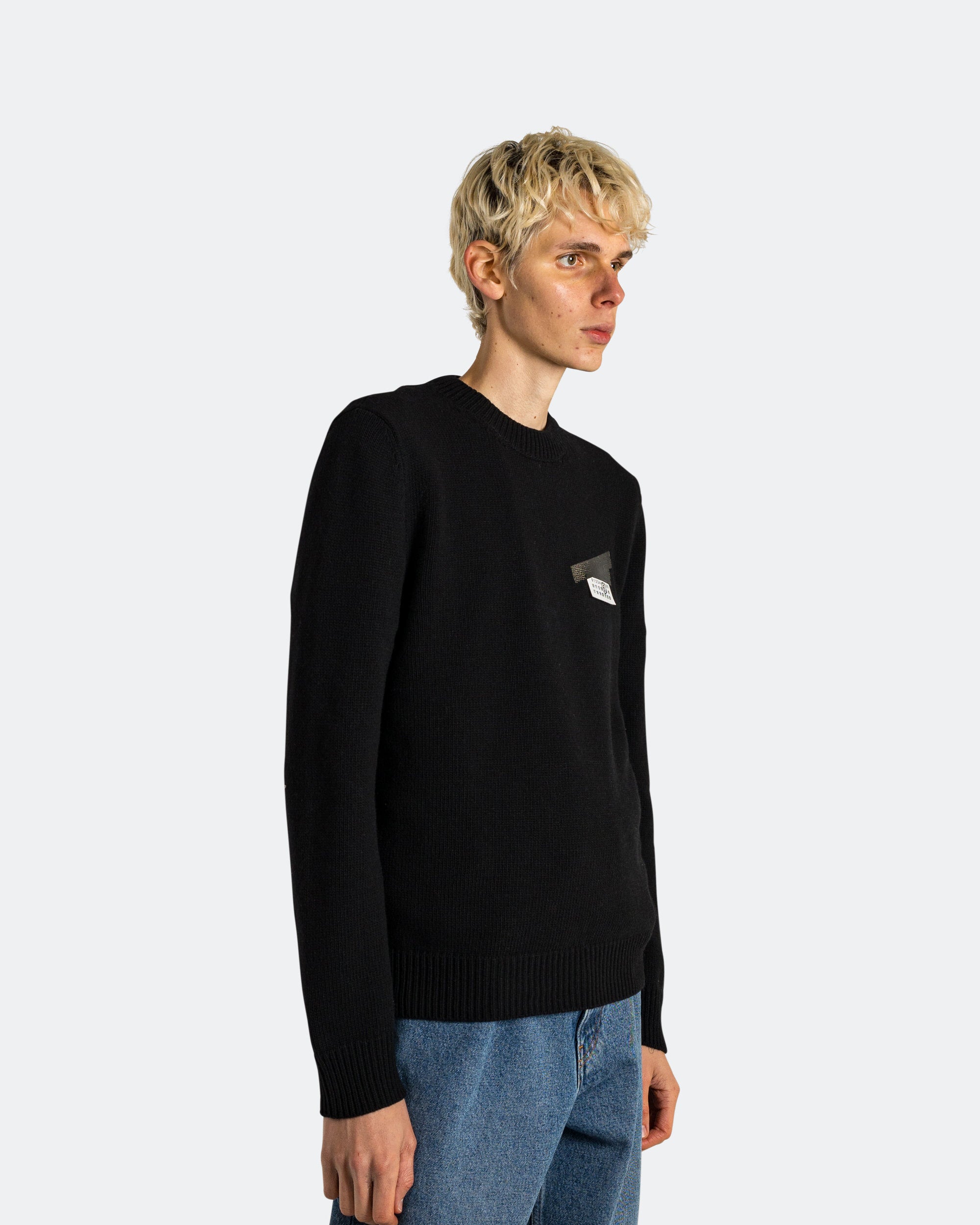 Оригінальна Numbers Logo Crewneck Sweat Maison margiela – детальний вид