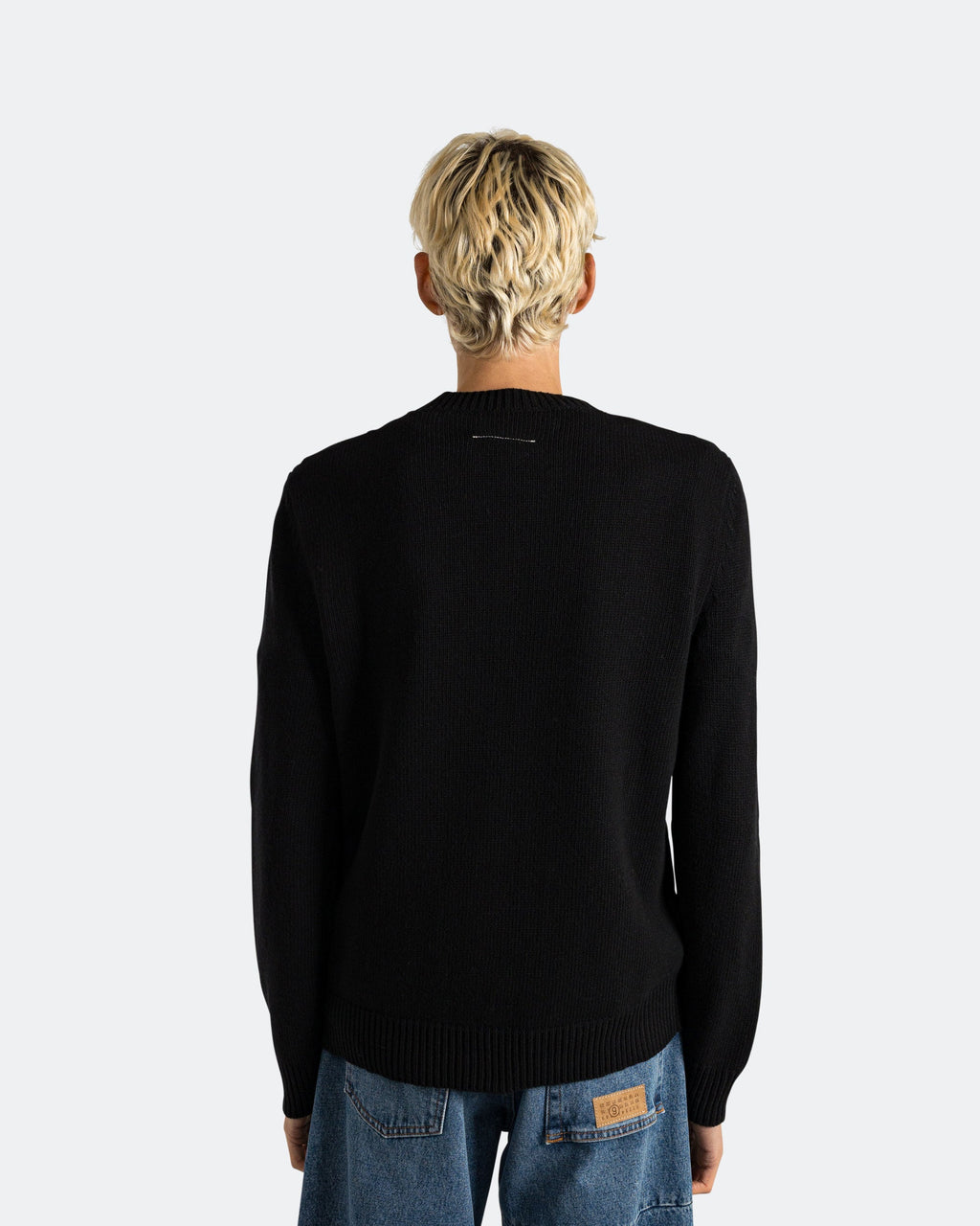 Оригінальна Numbers Logo Crewneck Sweat Maison margiela – збільшений вид