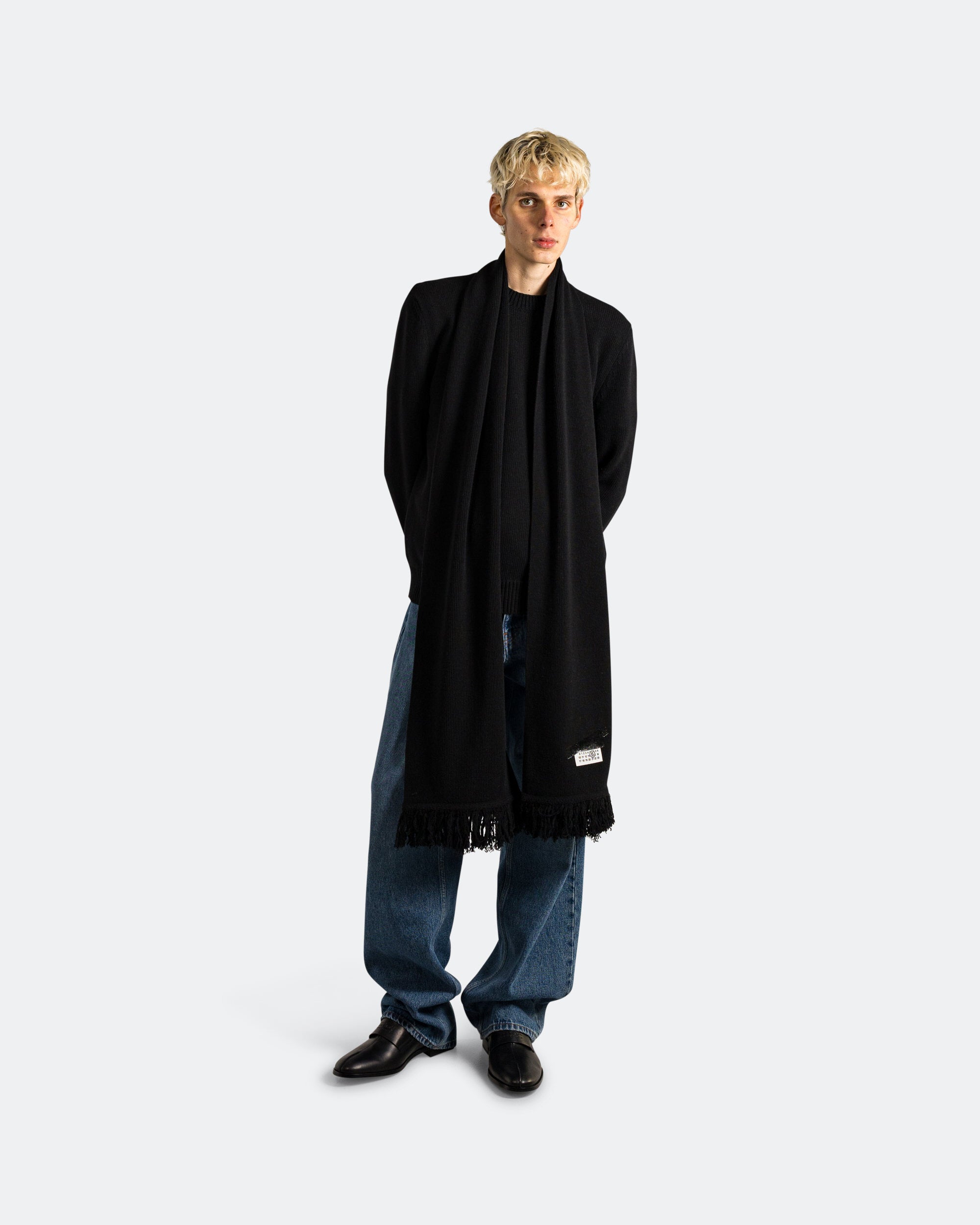Оригінальна Numeric Logo Scarf Maison margiela – детальний вид - MAISON MARGIELA