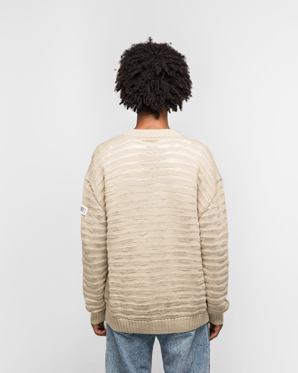 Sheer Stripes Cardigan Maison margiela оригінал – Купити в Україні – збільшений вид