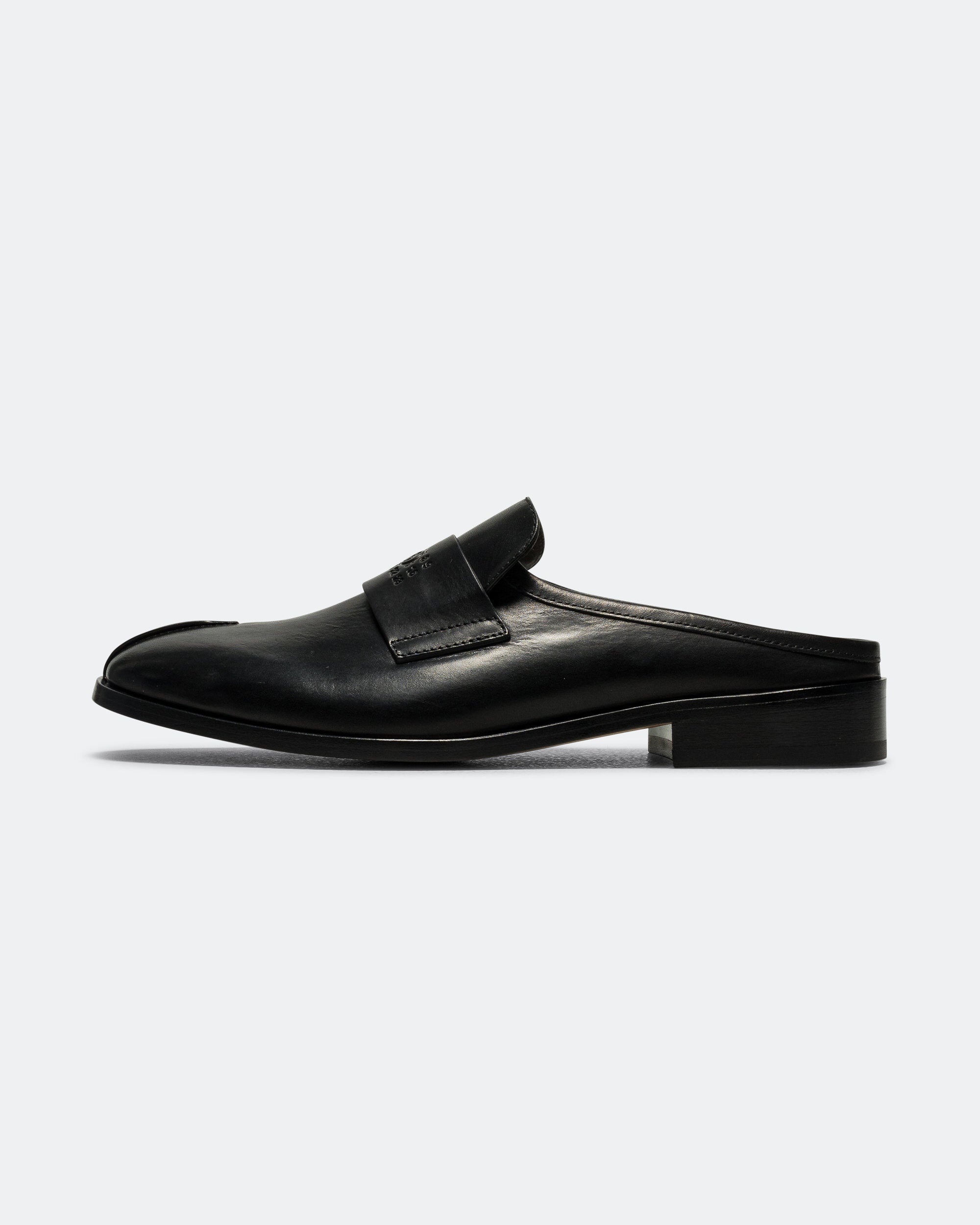 Оригінальна Shiny Leather Slipper Maison margiela – боковий вид