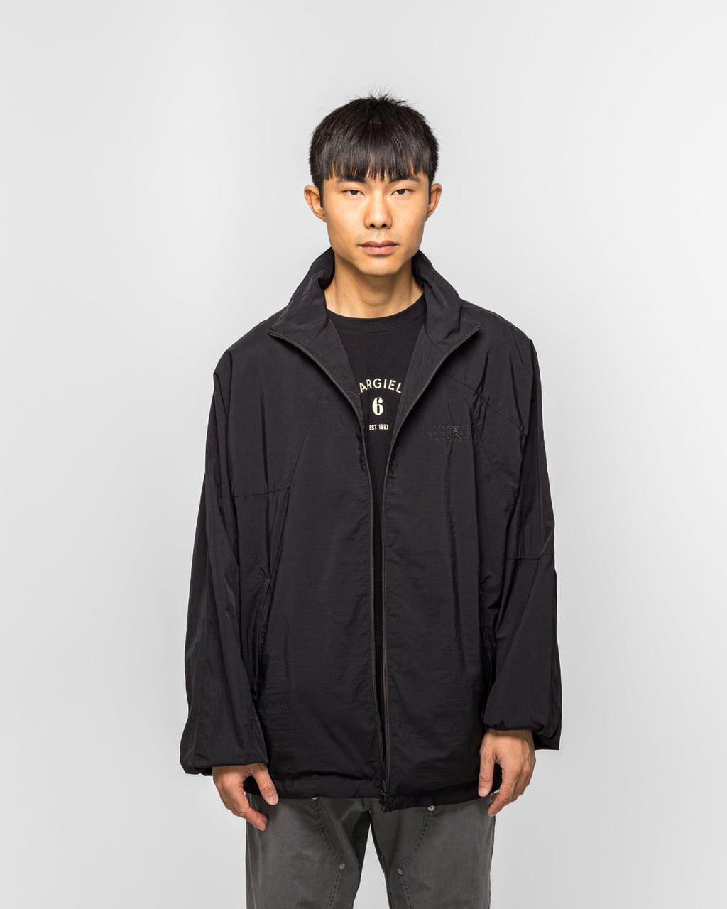 Vented Track Jacket Maison margiela – Гарантія оригінальності – вид ззаду