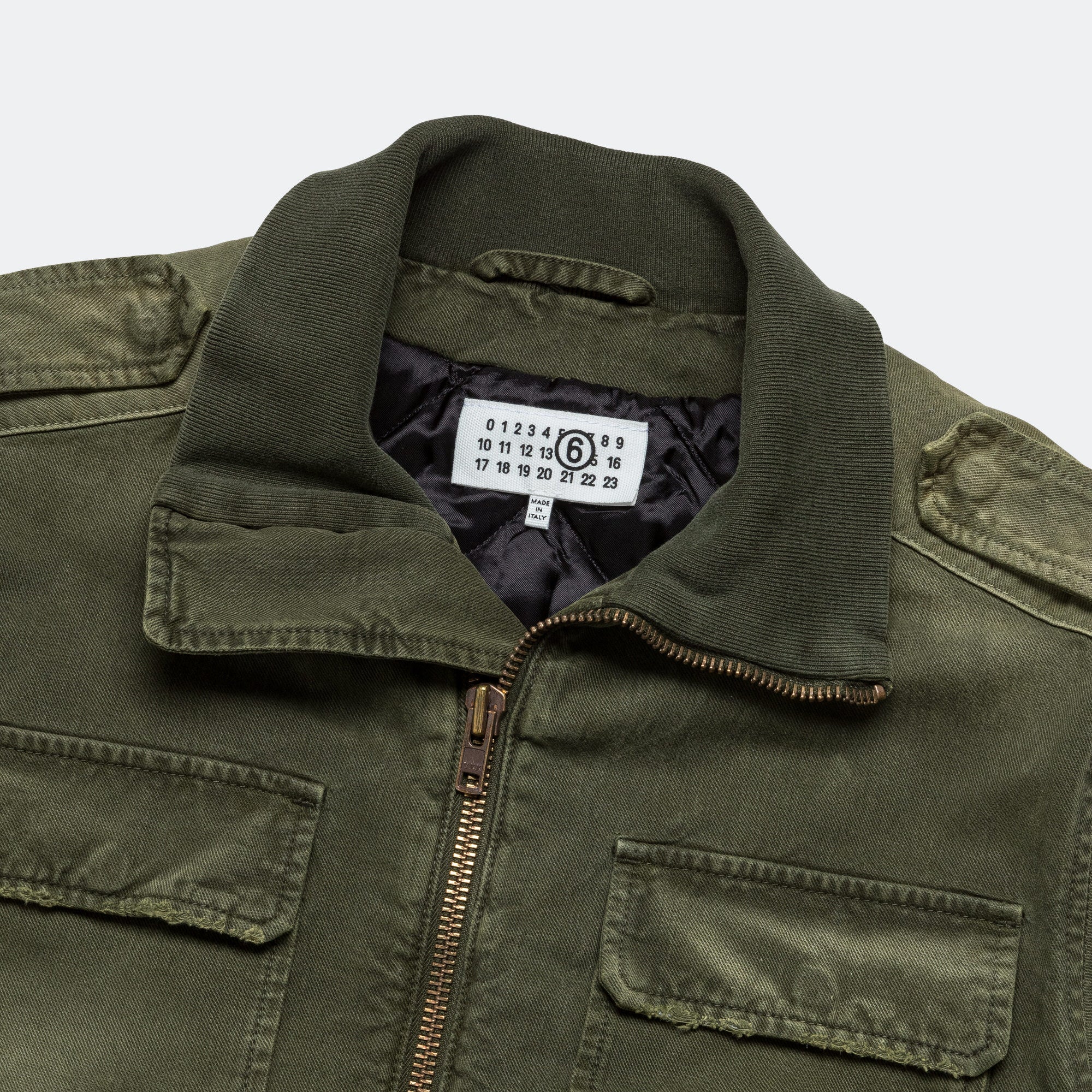 Washed Gilet Maison margiela оригінал – Купити в Україні – вид ззаду