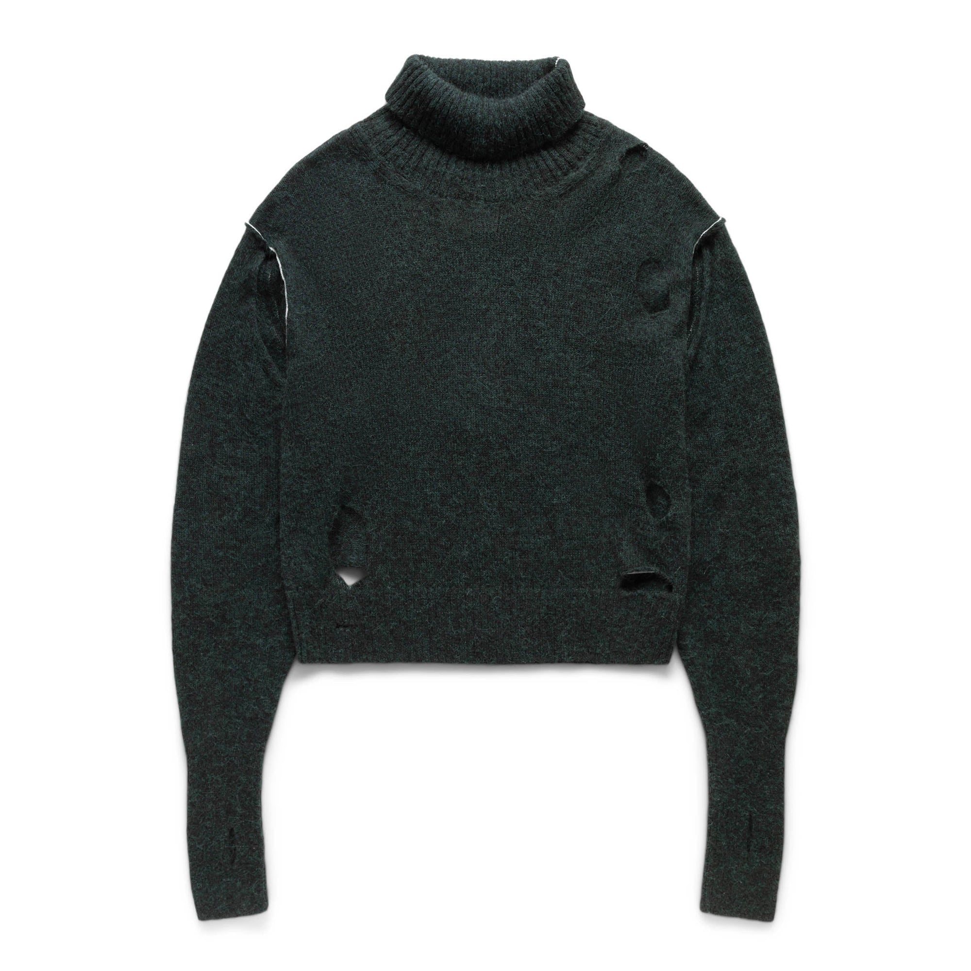 Оригінальна Womens Cut Out Pullover Maison margiela – боковий вид - MAISON MARGIELA