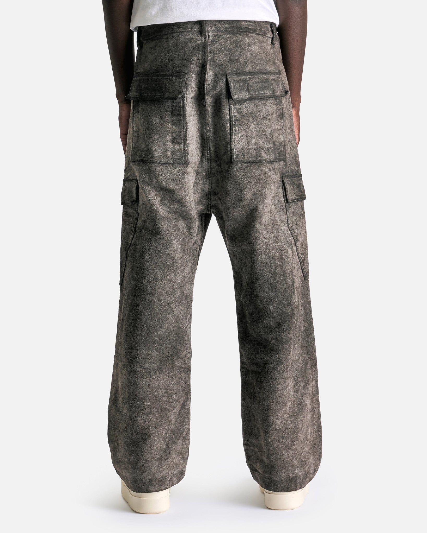 Moleskin Cargo Trousers In Dust Rick owens оригінал – Купити в Україні – детальний вид