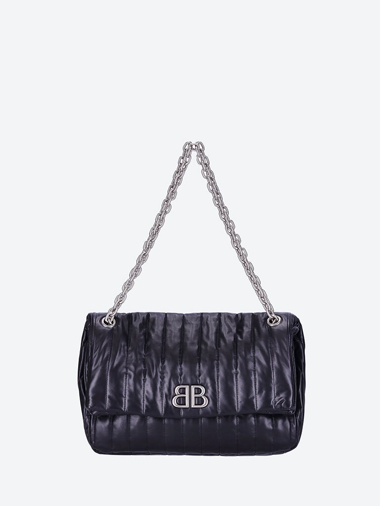 Оригінальна Monaco Medium Chain Bag Balenciaga – боковий вид