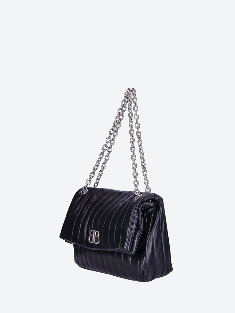 Оригінальна Monaco Medium Chain Bag Balenciaga – вид ззаду