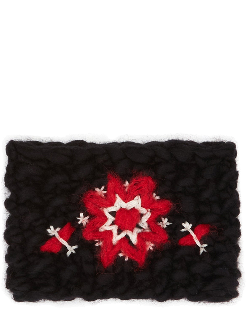 Оригінальна Black Floral Headband Moncler