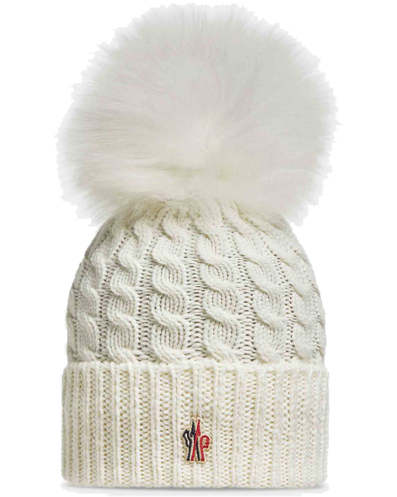 Оригінальна Wool Hat With Pompom Moncler