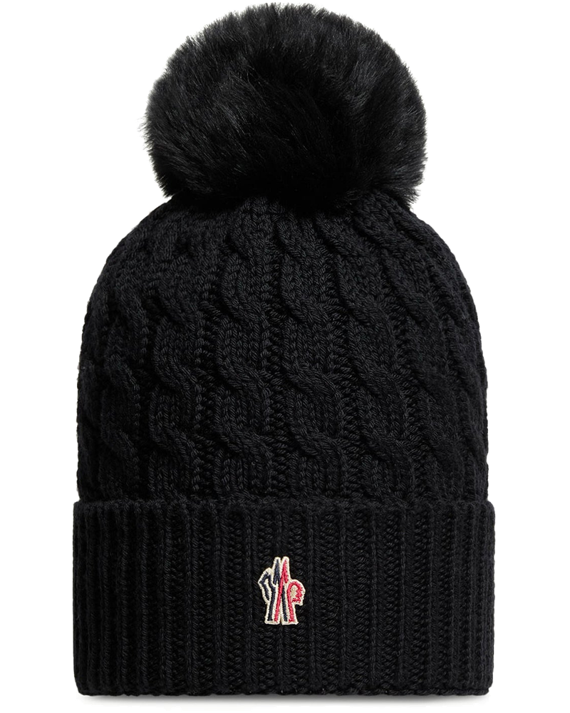 Wool Hat With Pom Pom Moncler – Гарантія оригінальності