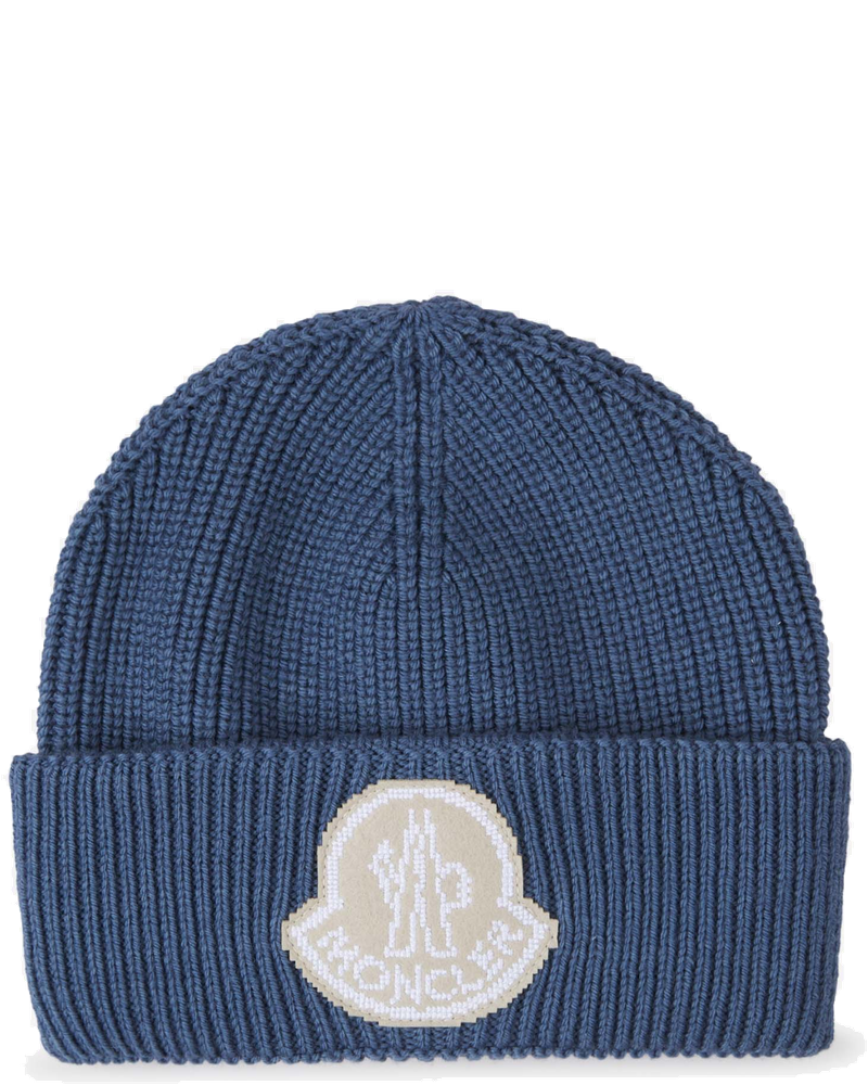 Logo Knitted Hat Moncler оригінал – Купити в Україні
