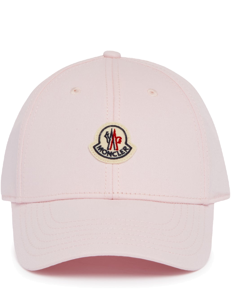 Pink Cotton Logo Cap Moncler оригінал – Купити в Україні