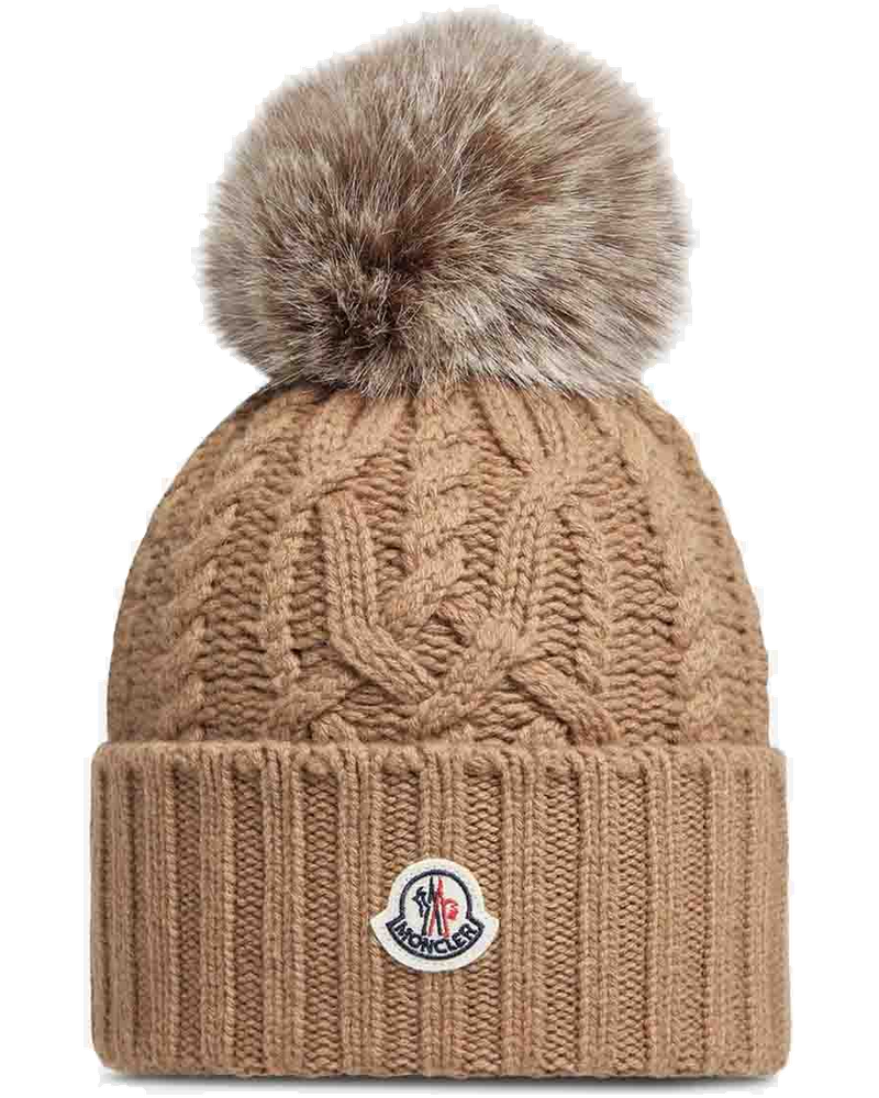 Оригінальна Cashmere Hat With Pom-Pom Moncler