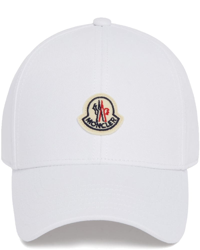 White Logo Cap Moncler – Гарантія оригінальності