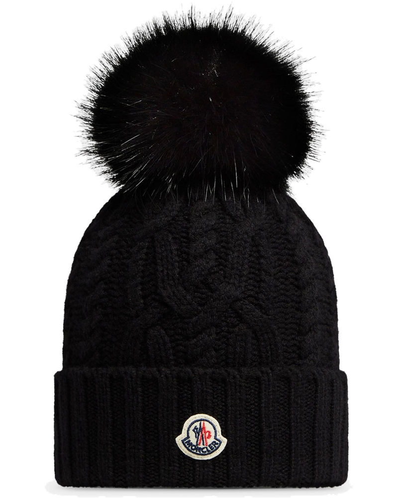Wool Logo Beanie Moncler – Гарантія оригінальності