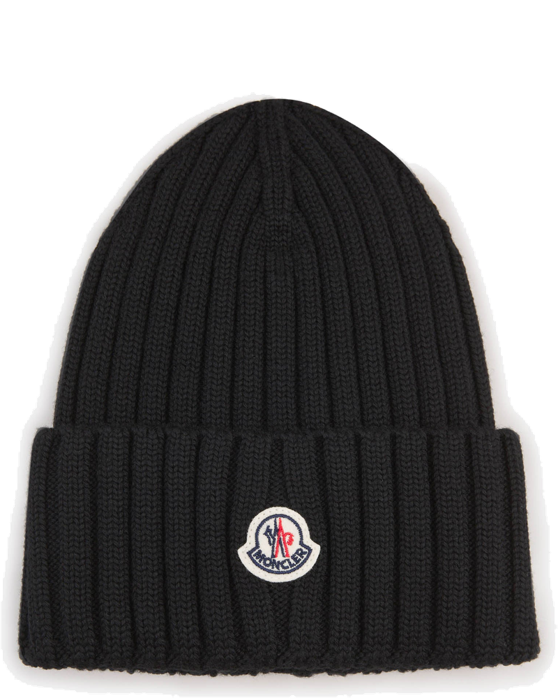 Wool Logo Beanie Moncler – Гарантія оригінальності