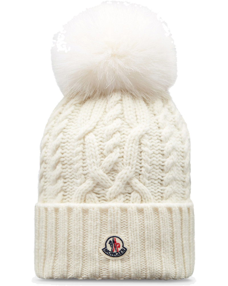 Wool Logo Beanie Moncler – Гарантія оригінальності