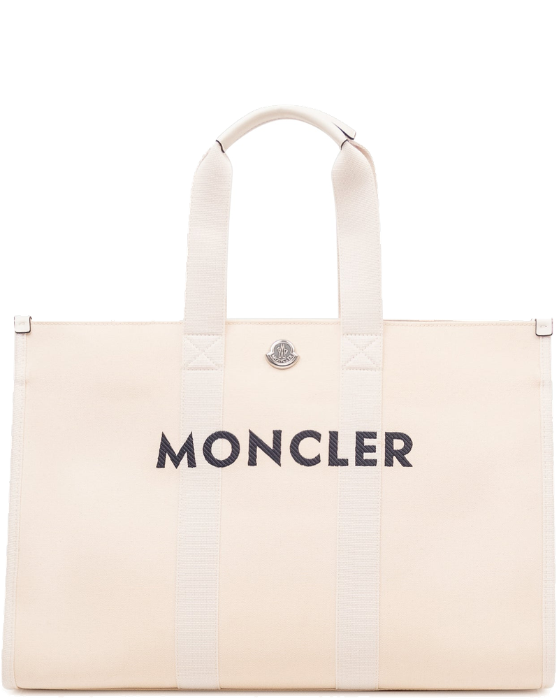 Tote Bag With Double Handles And Logo Moncler – Гарантія оригінальності