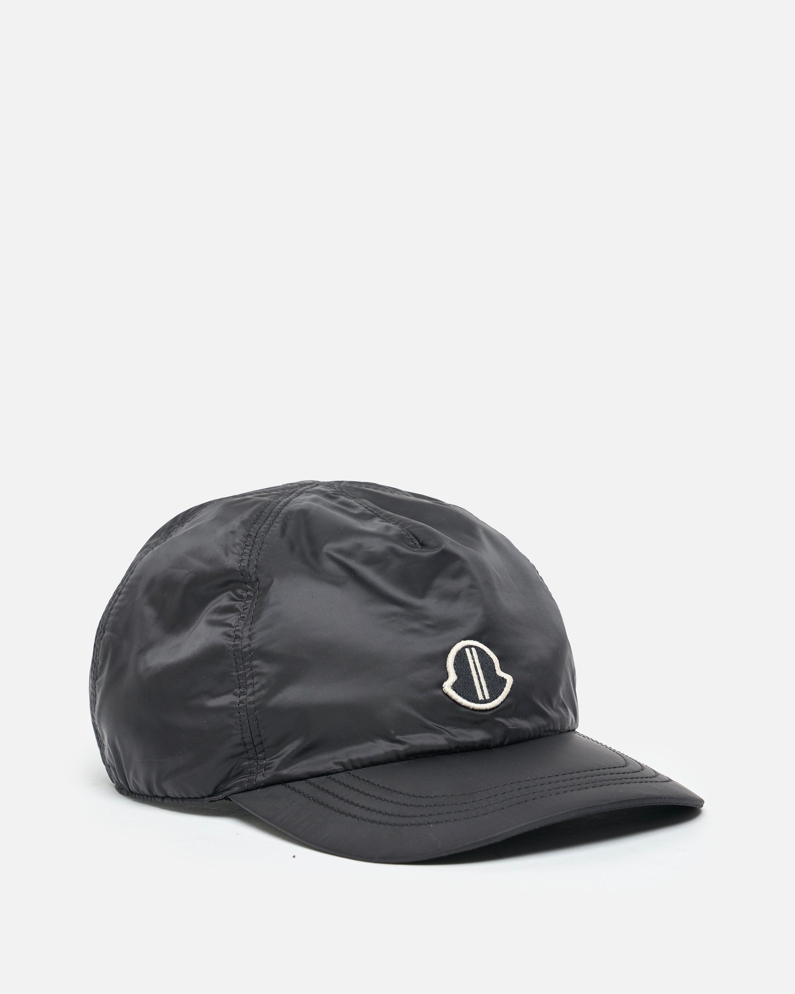 Оригінальна Moncler Baseball Hat In Black Rick owens – вид ззаду
