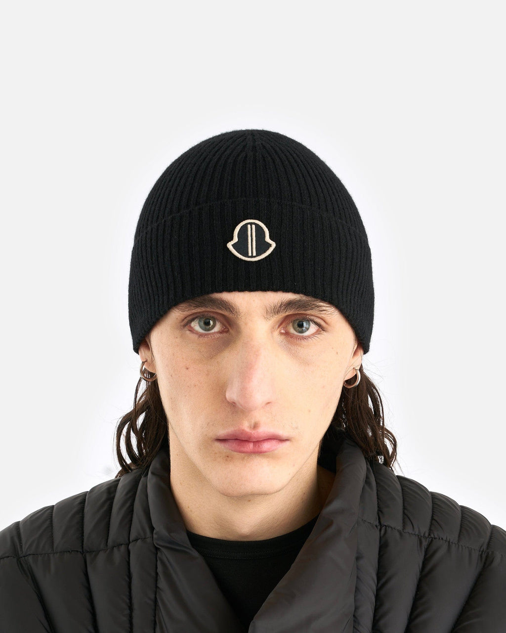 Moncler Beanie In Black Rick owens оригінал – Купити в Україні – збільшений вид
