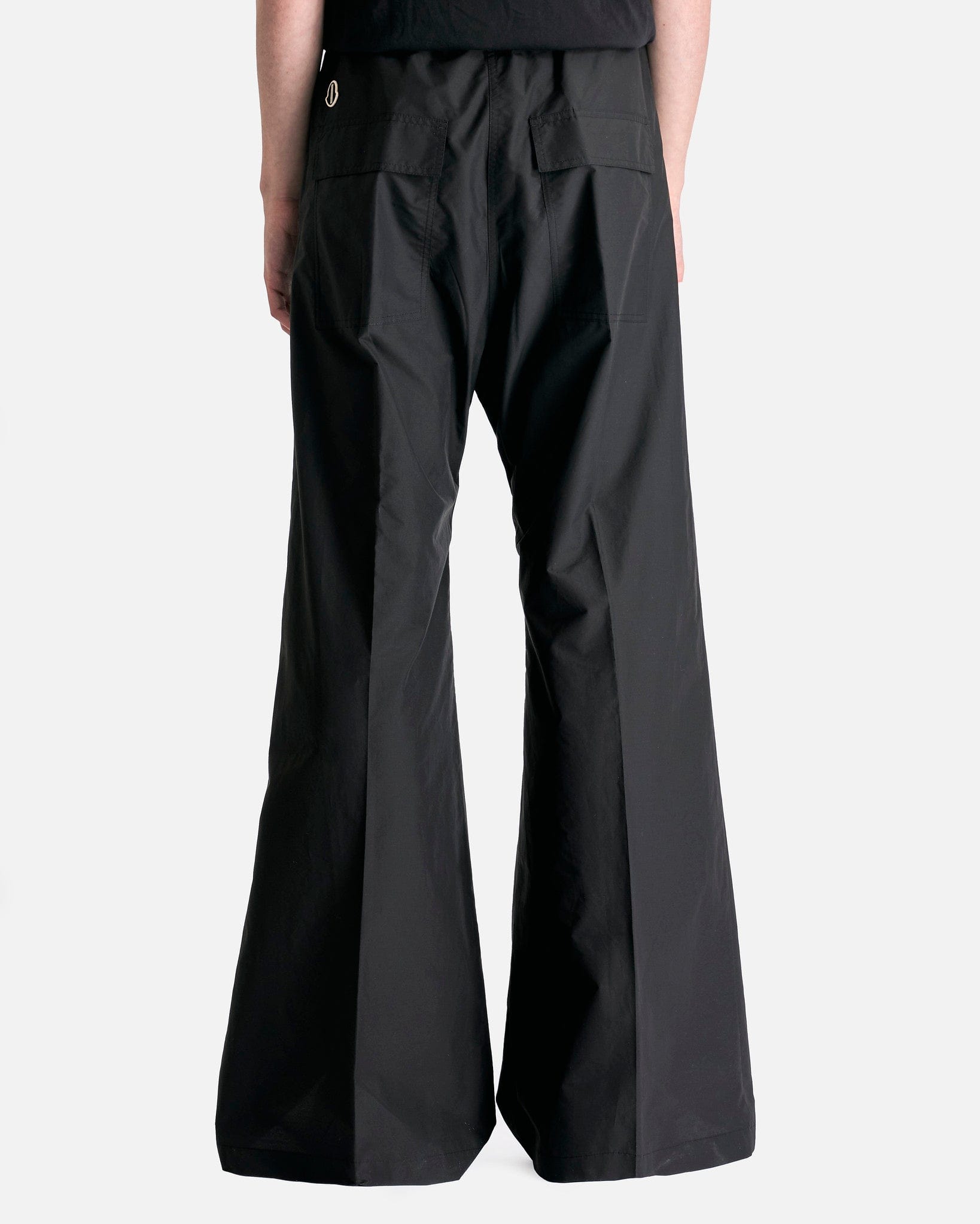 Moncler Belas Wide-Leg Trousers In Black Rick owens – Гарантія оригінальності – детальний вид