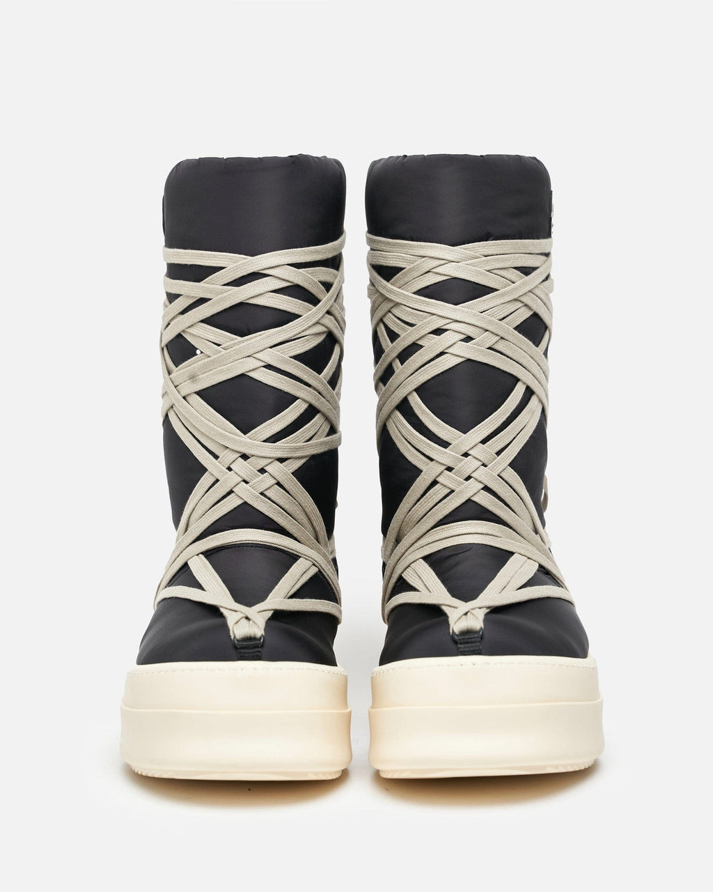 Оригінальна Moncler Bigrocks Boots In Black Rick owens – вид ззаду