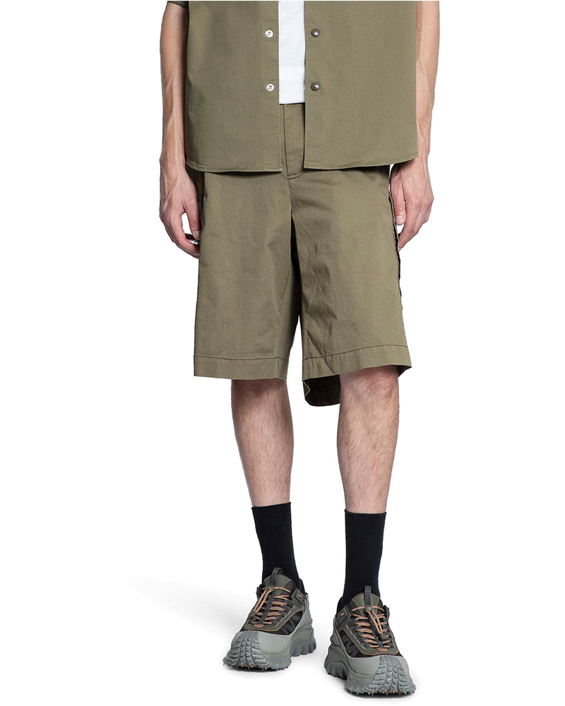 Оригінальна Cotton Gabardine Cargo Shorts Moncler