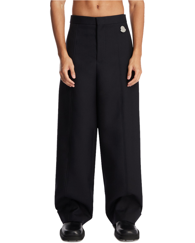 X Jil Sander Blue Wool Tailored Trousers Moncler – Гарантія оригінальності