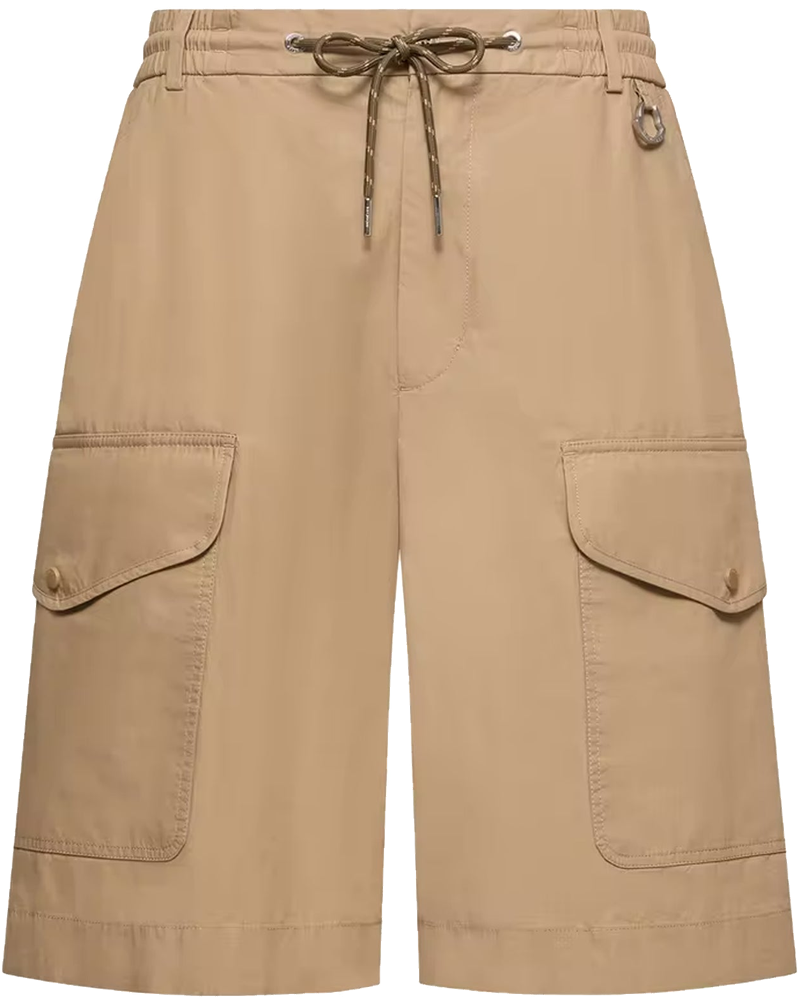 Cotton Poplin Cargo Shorts Moncler – Гарантія оригінальності