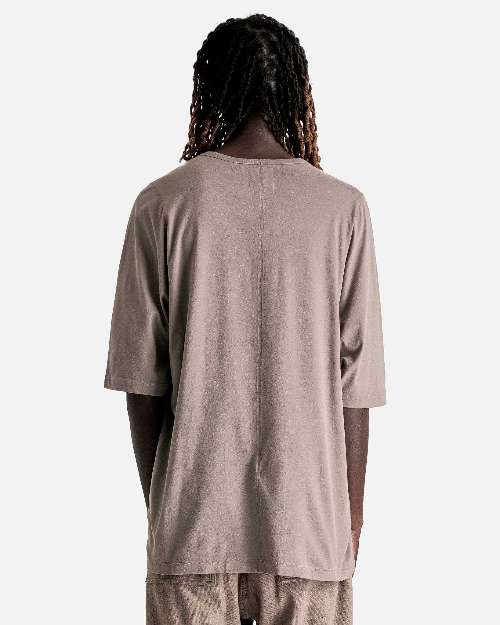 Оригінальна Moncler Crewneck Short Sleeve T In Dust Rick owens – детальний вид