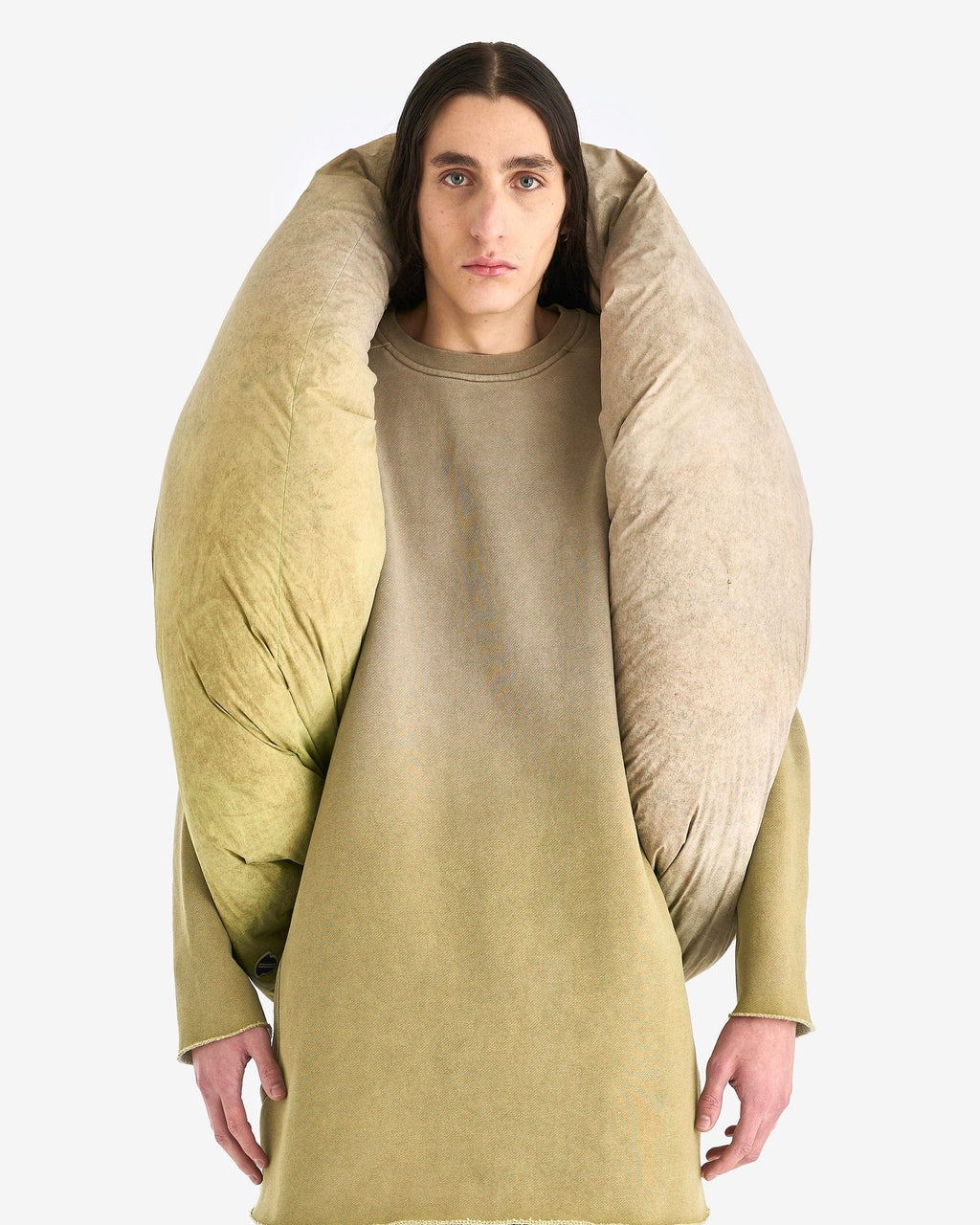 Оригінальна Moncler Donut Jacket In Acid Degrade Rick owens – боковий вид
