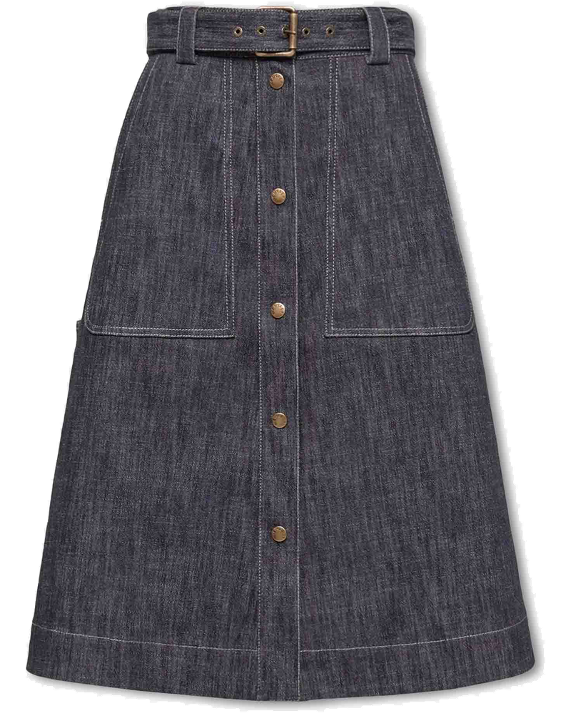 Denim MIDI Skirt Moncler – Гарантія оригінальності