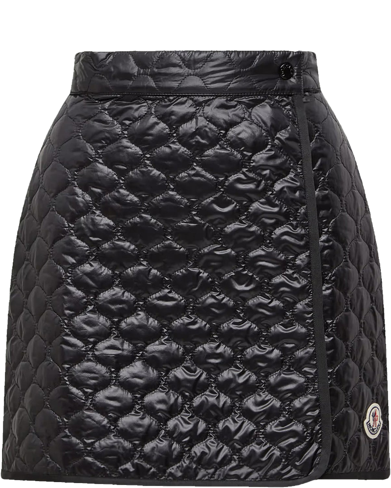 Padded Mini Skirt With Checked Quilting Moncler оригінал – Купити в Україні