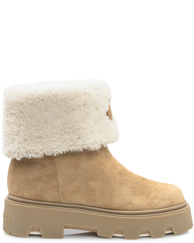 Aurea Ankle Boots Beige Moncler – Гарантія оригінальності