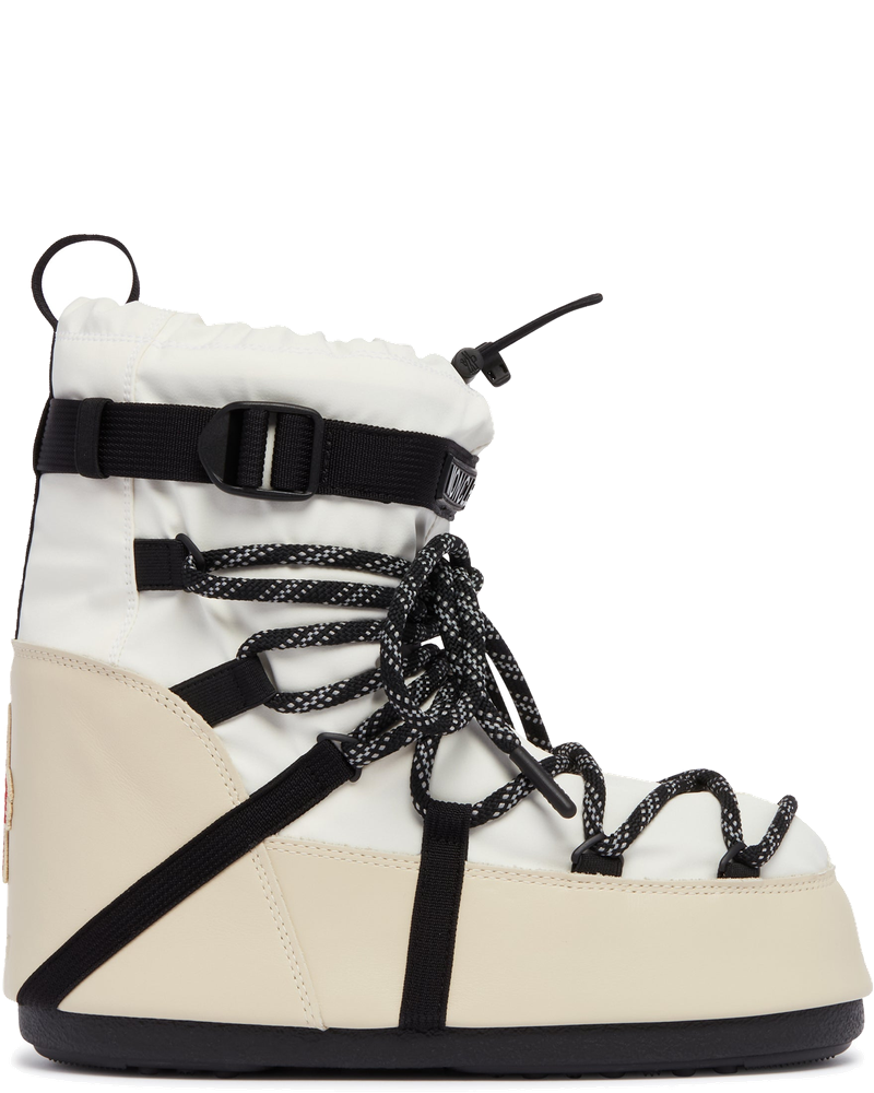Оригінальна Moon Boot X Moncler Grenoble White Icon Low Snow Boots Moncler