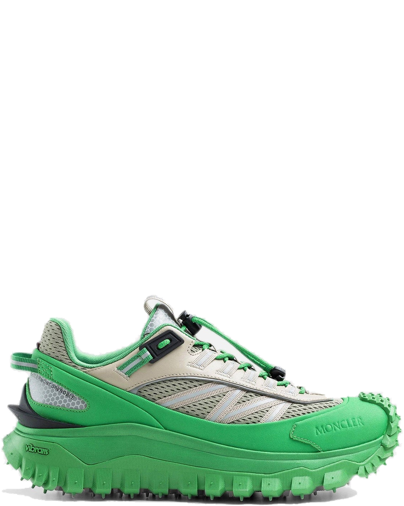 Оригінальна Trailgrip Low Top Sneakers Green Taupe Moncler