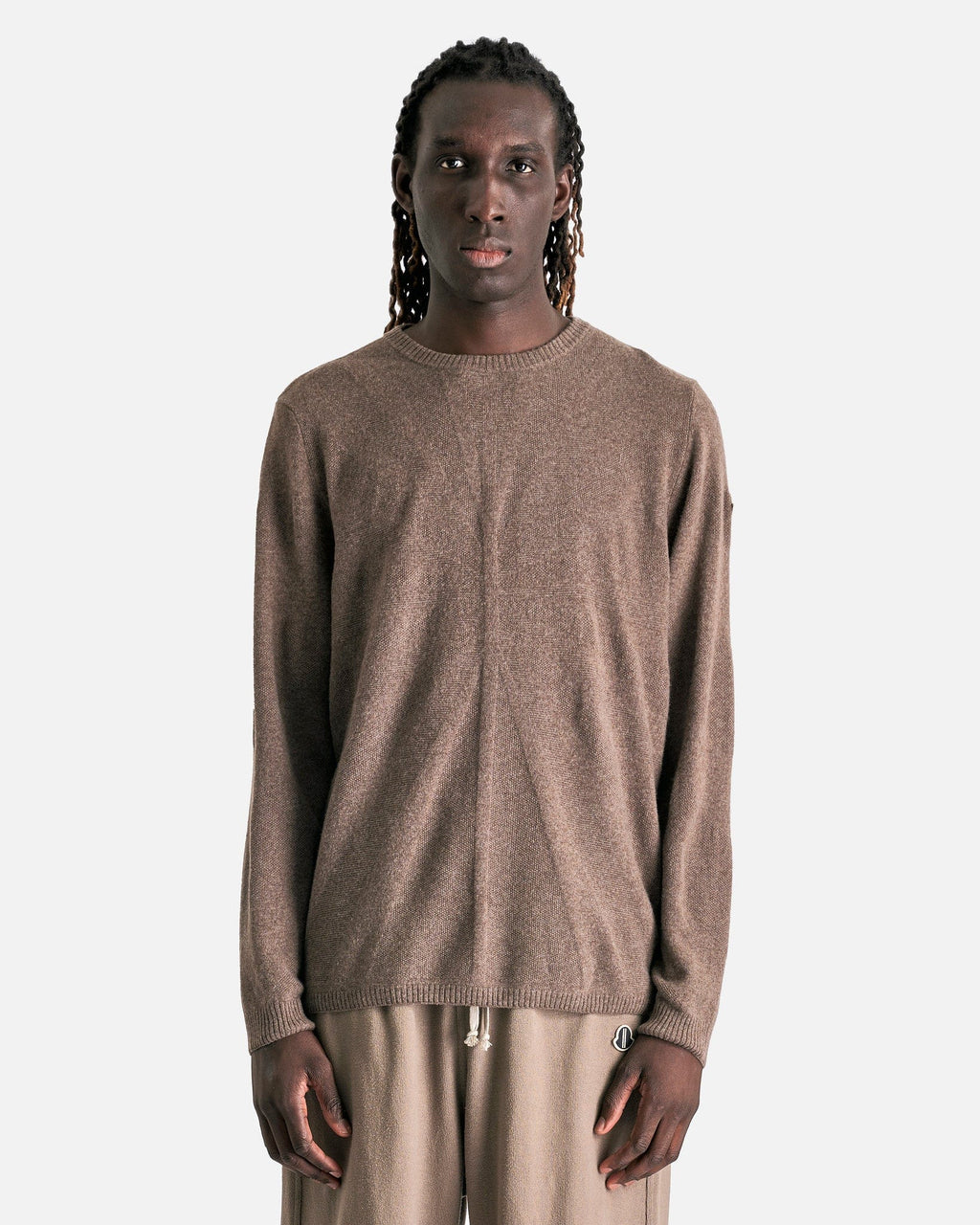 Moncler Jumbo Round Neck In Dust Rick owens оригінал – Купити в Україні – боковий вид