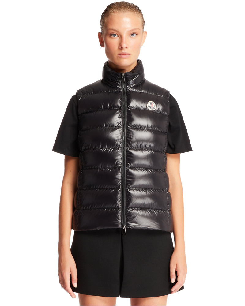 Black Ghany Vest Moncler – Гарантія оригінальності