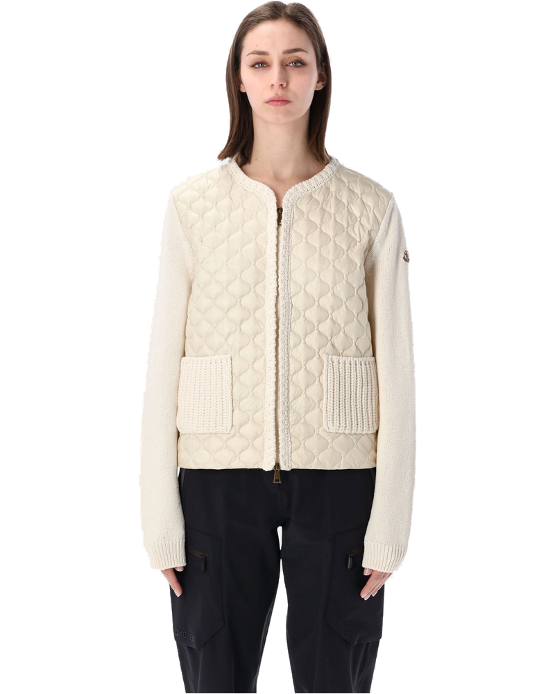 Geometric Quilted Padded Cardigan Moncler оригінал – Купити в Україні