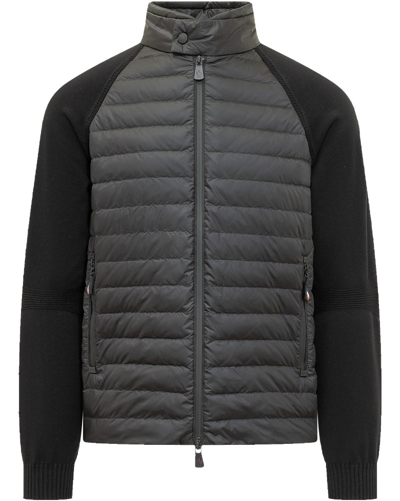 Cardigan With Quilted Panels And Zip Moncler оригінал – Купити в Україні