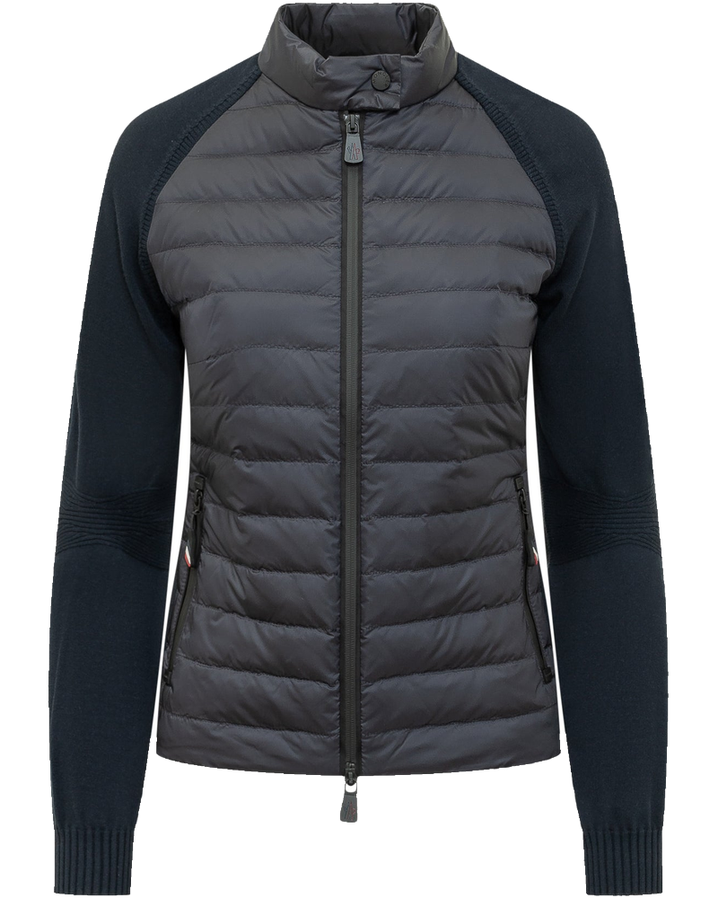 Cardigan With Quilted Panels And Zip Moncler оригінал – Купити в Україні