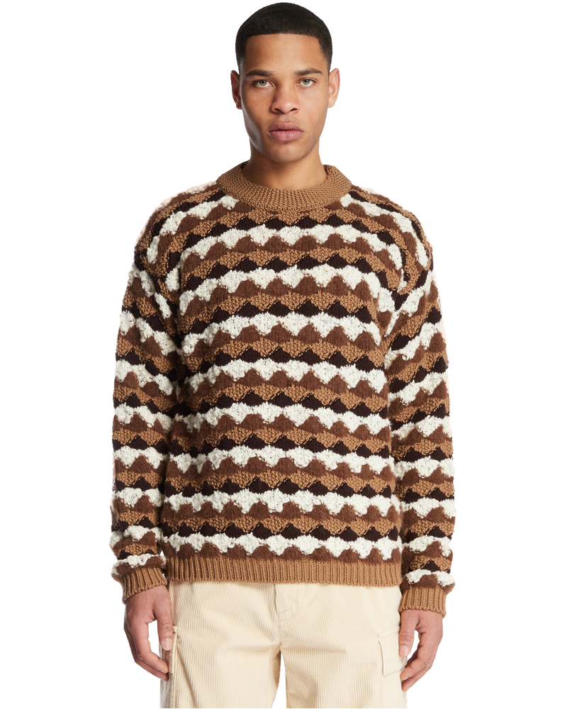 Geometric Pattern Wool-Blend Sweater Moncler – Гарантія оригінальності