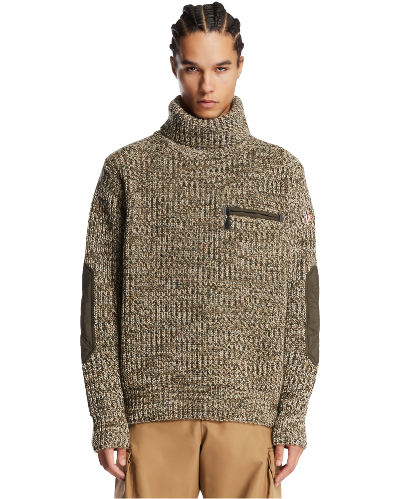 Green Pullover With Elbow Patches Moncler оригінал – Купити в Україні