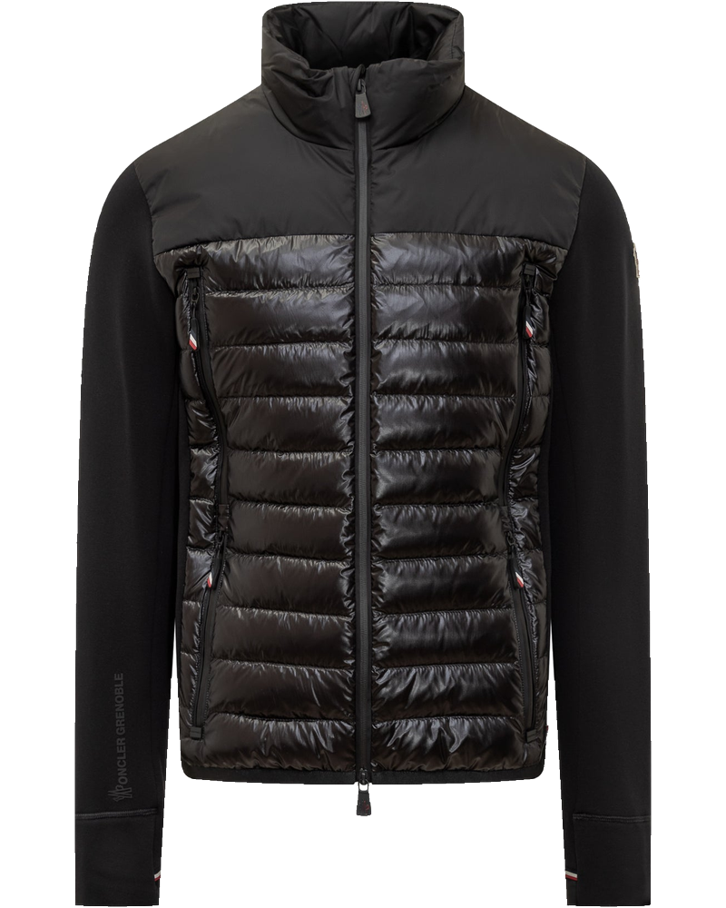 Black Zip-Up Cardigan Moncler Grenoble Moncler оригінал – Купити в Україні