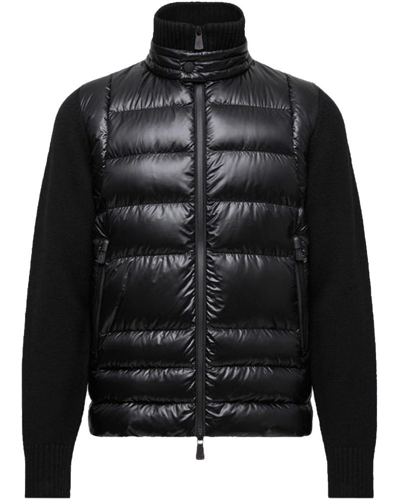 Wool Padded Cardigan With Zip Moncler оригінал – Купити в Україні