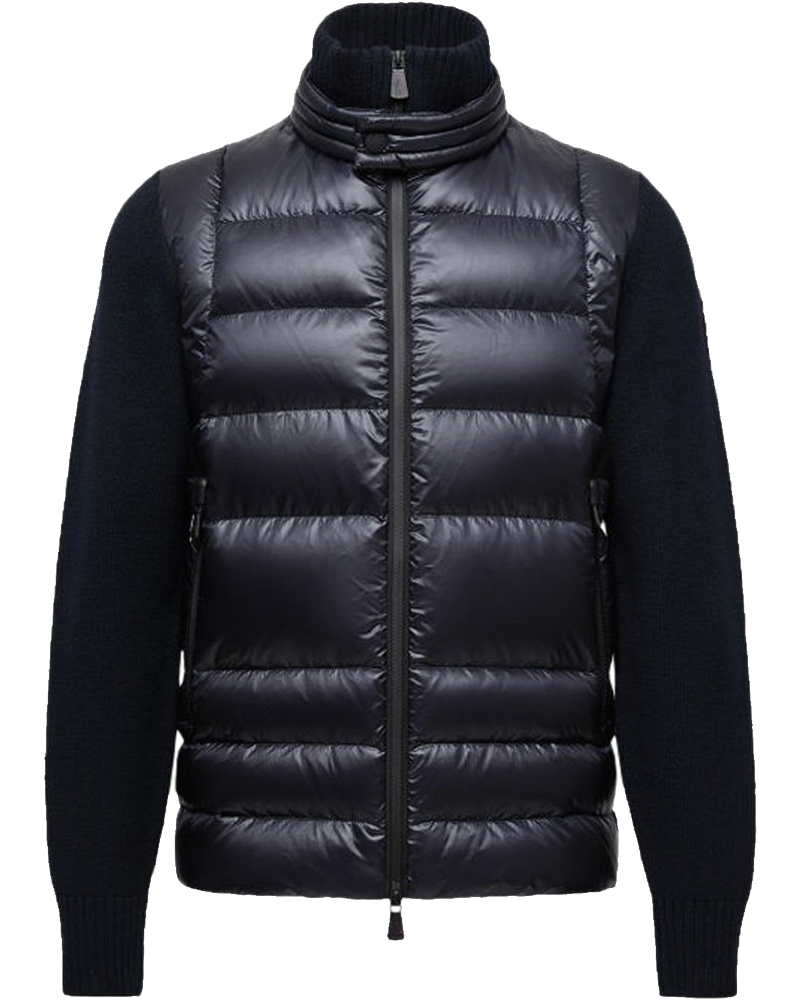 Wool Padded Cardigan With Zip Moncler оригінал – Купити в Україні