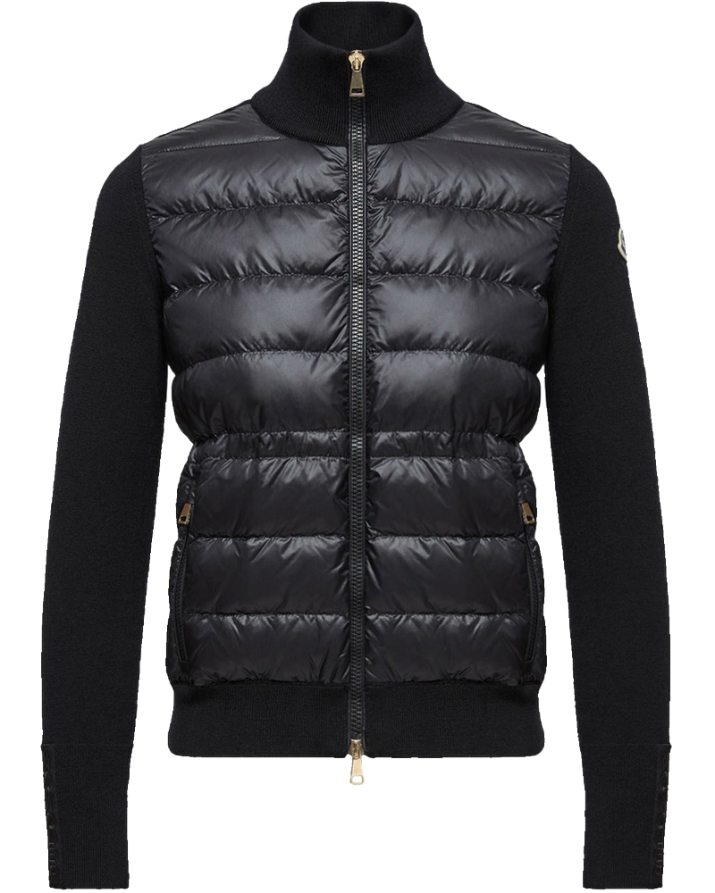 Wool Padded Cardigan With Zip Moncler оригінал – Купити в Україні