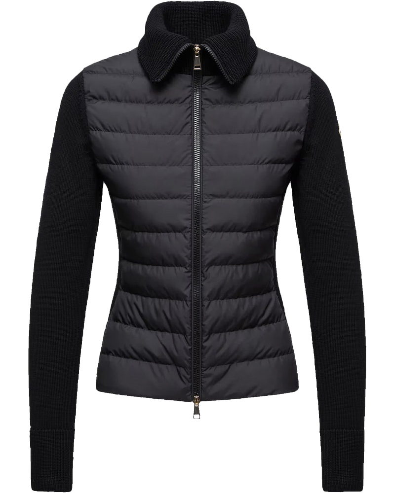Wool Padded Cardigan With Zip Moncler оригінал – Купити в Україні