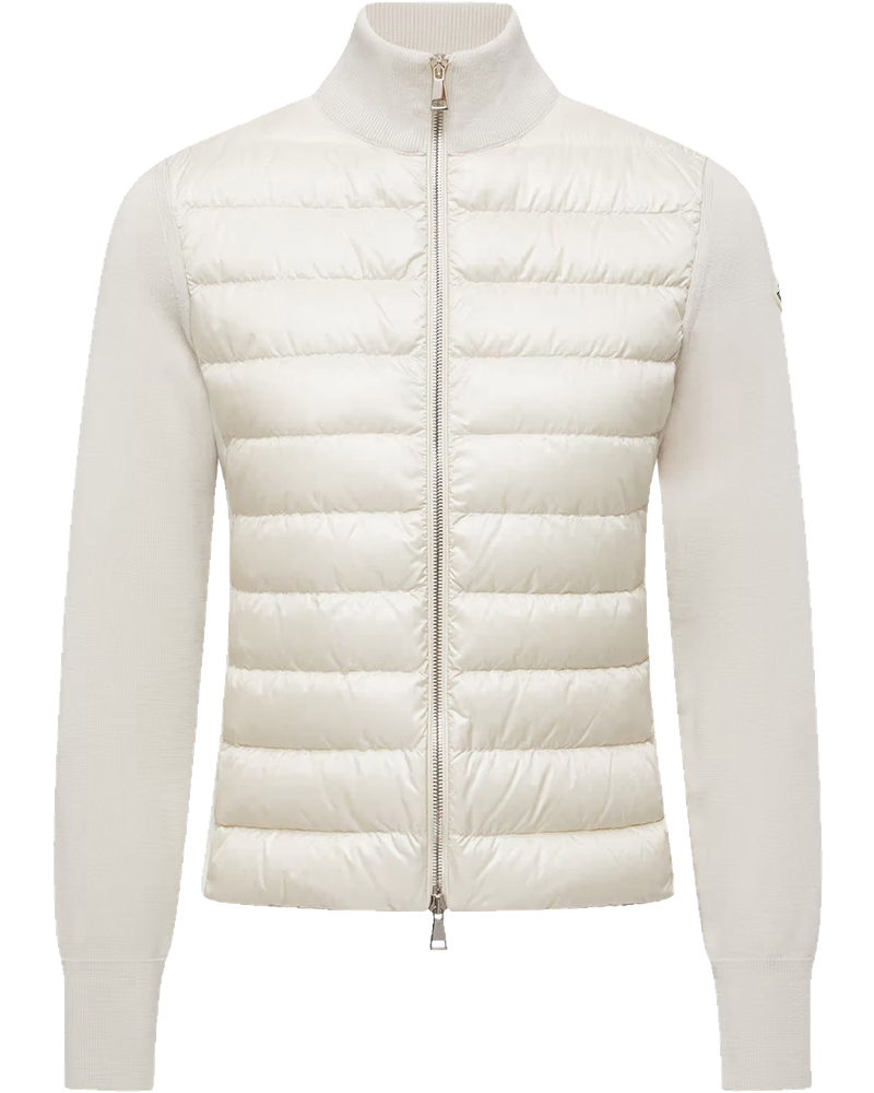 Wool Padded Cardigan With Zip Moncler оригінал – Купити в Україні